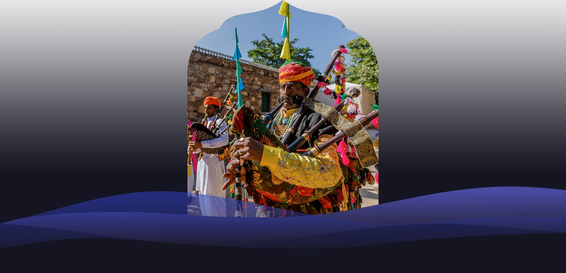 Bagpiper & Dhol