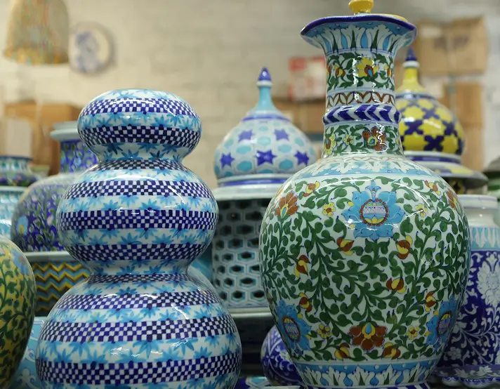 Blue Pottery Rajasthan
