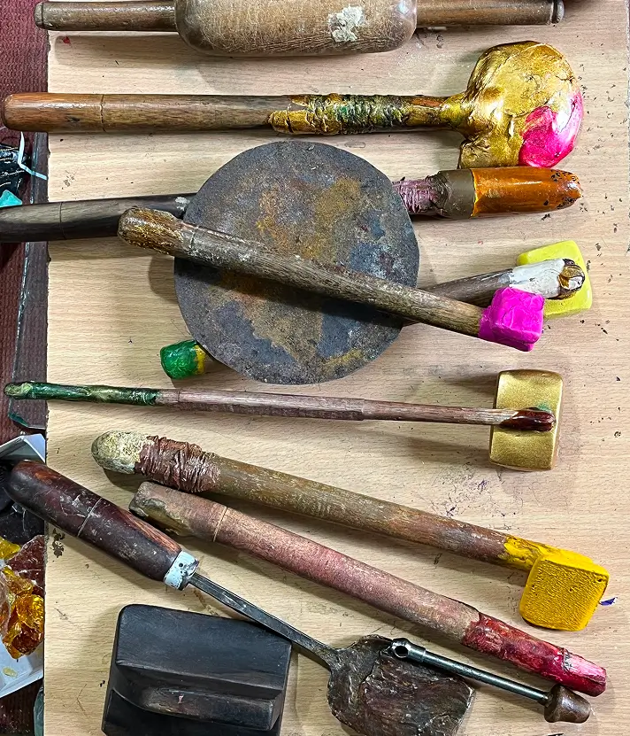 Lac Bangle Making