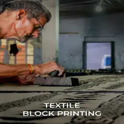 Textile Block Printing